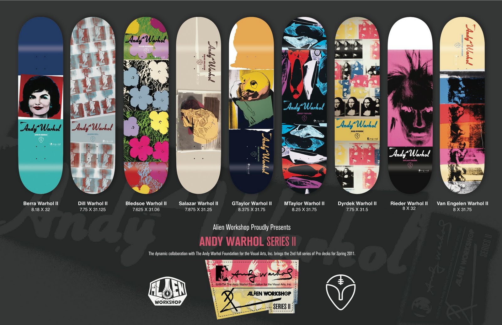 Prime Skate Shop: AWS Warhol 2 Decks in